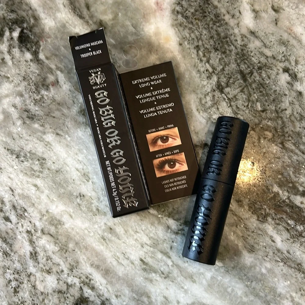 NIB - Kat Von D - KVD Go Big or Go Home Longwear Vegan Volumizing Mascara Mini